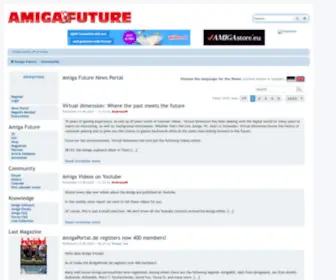 Amigafuture.de(Amiga Future) Screenshot