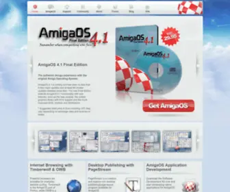 Amigaos.net(Amigaos) Screenshot