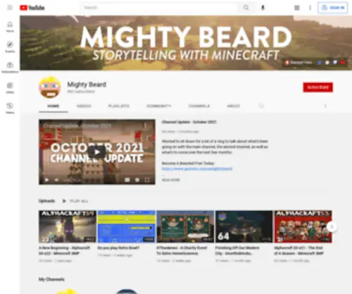 Amightybeard.com(Amightybeard) Screenshot