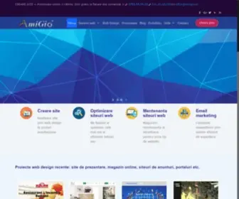 Amigio.ro(CREARE SITE) Screenshot