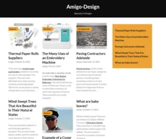 Amigo-Design.com(Amigo Design) Screenshot