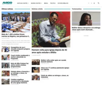 Amigodecristo.com(Notícias) Screenshot