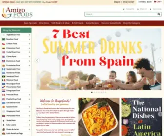 Amigofoods.com(Amigo Foods) Screenshot