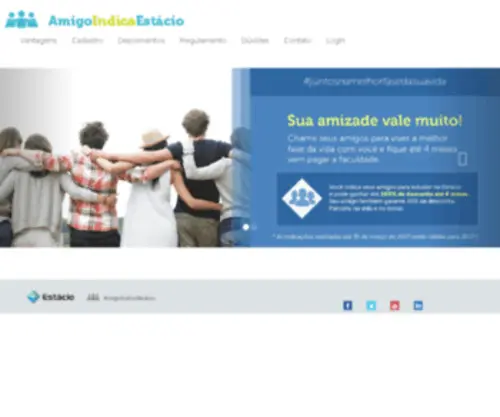 Amigoindicaestacio.com.br(Amigoindicaestacio) Screenshot