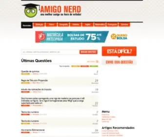 Amigonerd.com(Amigo Nerd) Screenshot