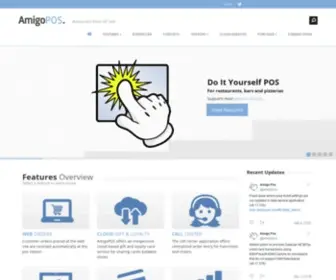 Amigopos.com(Restaurant POS Point Of Sale Touchscreen Software) Screenshot