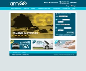 Amigorentacar.cr(Costa Rica rent a car) Screenshot