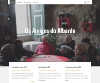 Amigosalbardo.pt(Liga de Solidariedade Social e Melhoramentos) Screenshot