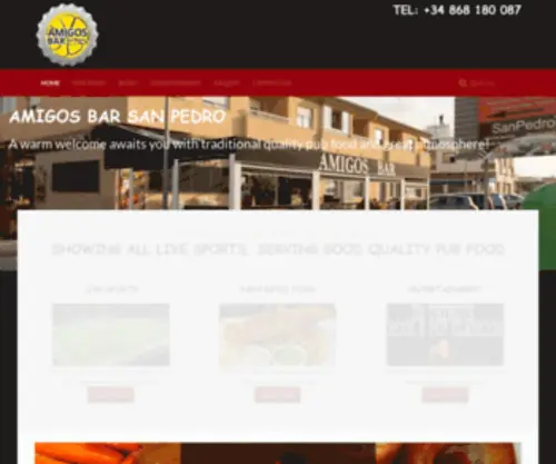 Amigosbarsanpedro.com(amigosbarsanpedro) Screenshot