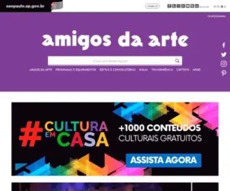 Amigosdaarte.org.br(Conheça a APAA) Screenshot