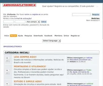 Amigosdaeletronica.com.br(Simples e Eficiente) Screenshot