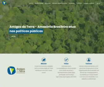 Amigosdaterra.org.br(Amigos da Terra) Screenshot