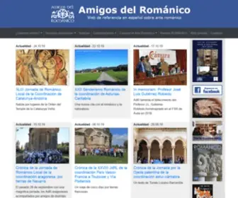 Amigosdelromanico.org(Amigos) Screenshot