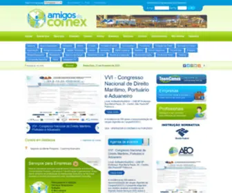 Amigosdocomex.com.br(Amigos do Comex) Screenshot