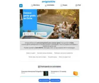 Amigoselche.com(Amigos Elche) Screenshot