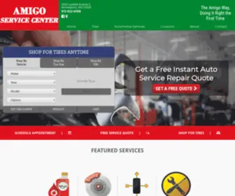 Amigoservicecenter.com(Amigo Service Center) Screenshot