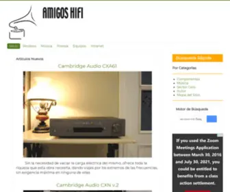 Amigoshifi.com(Redirección) Screenshot