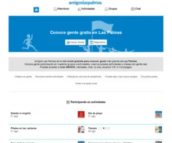 Amigoslaspalmas.com(Amigos Las Palmas) Screenshot