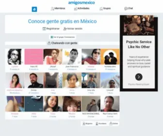 Amigosmexico.com(Amigos México) Screenshot
