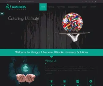 Amigosoverseas.com(Amigos Overseas) Screenshot