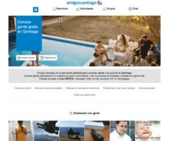 Amigossantiago.com(Amigos Santiago) Screenshot