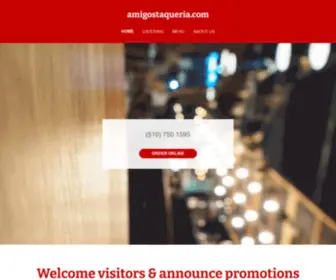 Amigostaqueria.com(Amigostaqueria) Screenshot