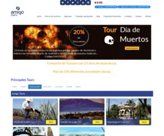 Amigotours.com.mx(Reserva actividades que hacer) Screenshot