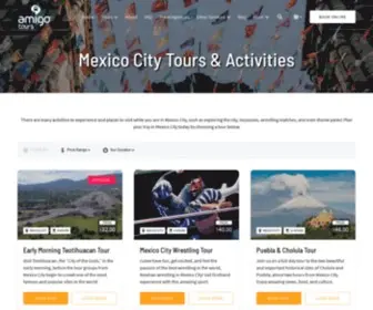 Amigotoursmexico.com(Mexico City Tours &amp; Activities) Screenshot