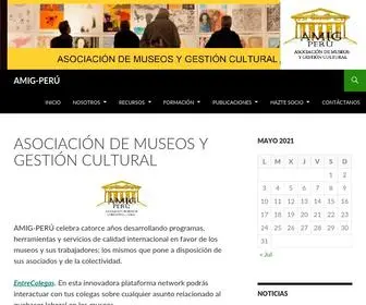 Amigperu.org(AMIG-PERÚ) Screenshot