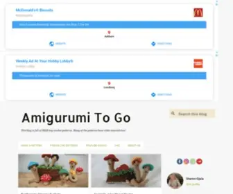 Amigurumitogo.com(Amigurumi To Go) Screenshot
