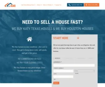 Amihousebuyers.com(Sell Your Katy House or Houston TX Home Fast) Screenshot