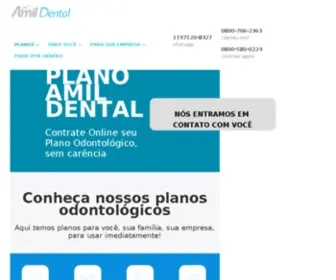 Amildentalpreco.com.br(Amil Dental) Screenshot