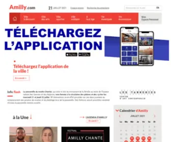 Amilly.com(Ville d’Amilly) Screenshot