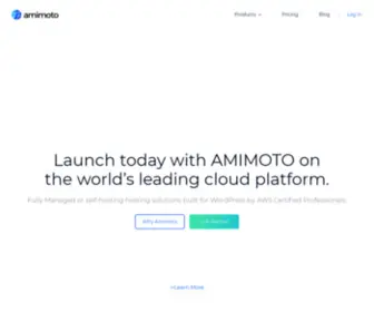 Amimoto-Ami.com(AWS WordPress Stack) Screenshot