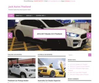 Amin4X4.com(Jack Autos Thailand) Screenshot