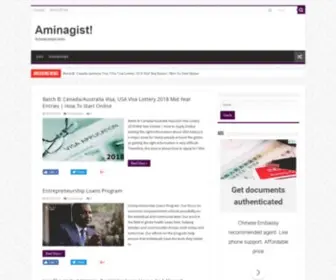 Aminagist.com(Aminagist……entertainment) Screenshot