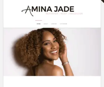 Aminajade.com(Amina Jade) Screenshot