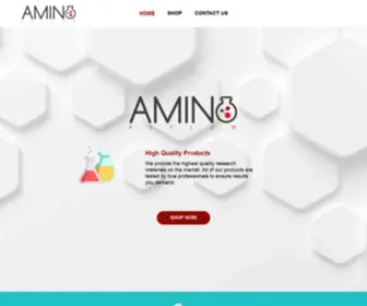 Aminoasylum.com(Research chemicals) Screenshot