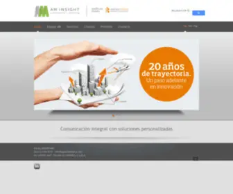Aminsight.com(Agencia Médica) Screenshot