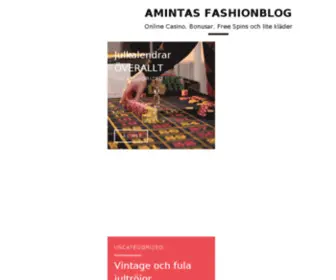 Amintasfashionblog.com(Amintasfashionblog) Screenshot