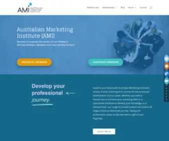 Ami.org.au(Australian Marketing Institute (AMI)) Screenshot