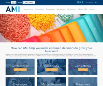 Amiplastics-NA.com(Bringing the plastics industry together) Screenshot