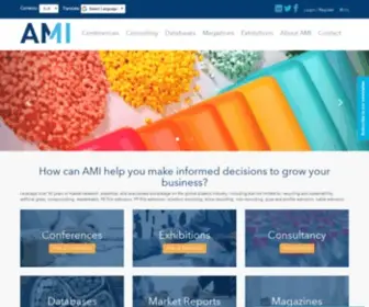 Amiplastics.com(Bringing the plastics industry together) Screenshot