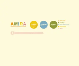 Amira-Lesen.de(AMIRA) Screenshot