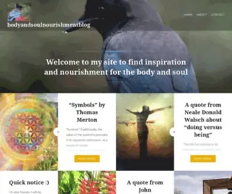 Amiracarluccio.com(My site to find inspiration and nourishment for the body and soul) Screenshot