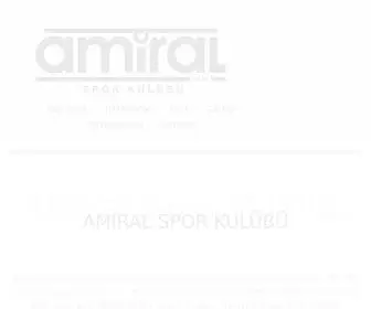 Amiralsporkulubu.com(Amiral Spor Kulübü) Screenshot