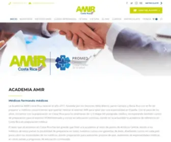 Amircostarica.com(AMIR Costa Rica) Screenshot