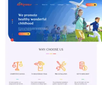 Amirplay.com(Children playground equipment professional playground manufacturer from china) Screenshot