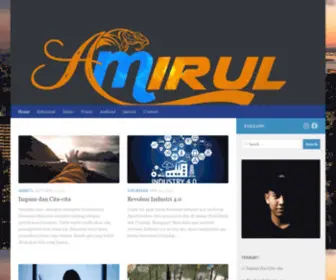 Amirul.my(Travelog, Teknologi, Keusahawanan) Screenshot