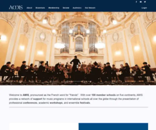 Amis-Online.org(Amis) Screenshot